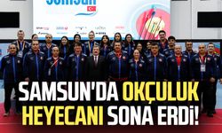 Samsun'da okçuluk heyecanı sona erdi!