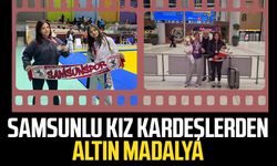 Samsunlu kız kardeşlerden altın madalya