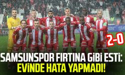 Samsunspor fırtına gibi esti: Evinde hata yapmadı!