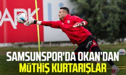 Samsunspor'da Okan Kocuk'tan müthiş kurtarışlar