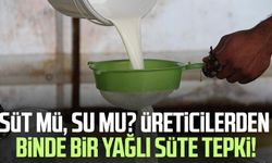 Süt mü, su mu? Üreticilerden binde bir yağlı süte tepki!