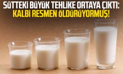 Sütteki büyük tehlike ortaya çıktı: Kalbi resmen öldürüyormuş!