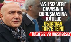 "Asılsız veri" duruşmasına katıldı: Erhan Usta'dan TÜİK'e tepki