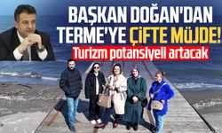 Başkan Halit Doğan'dan Terme'ye çifte müjde!