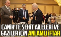 Canik'te şehit aileleri ve gaziler için anlamlı iftar