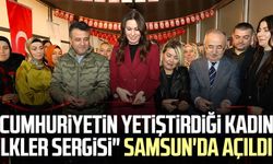"Cumhuriyetin Yetiştirdiği Kadın İlkler Sergisi" Samsun'da açıldı