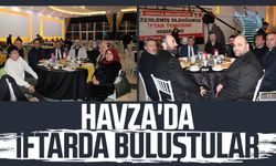 Havza'da iftarda buluştular