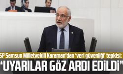 SP Samsun Milletvekili Mehmet Karaman'dan "veri güvenliği" tepkisi: "Uyarılar göz ardı edildi"
