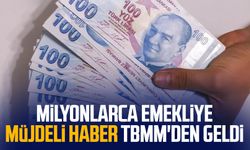 Milyonlarca emekliye müjdeli haber TBMM'den geldi
