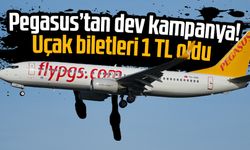 Pegasus’tan dev kampanya! Uçak biletleri 1 TL oldu