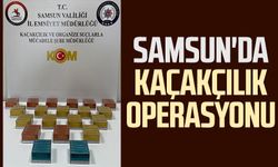 Samsun İlkadım'da kaçakçılık operasyonu: Gözaltına alındı