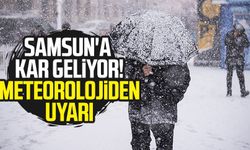 Samsun'a kar geliyor! Meteorolojiden uyarı