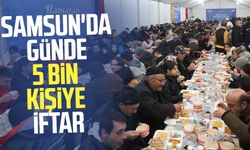 Samsun'da günde 5 bin kişiye iftar