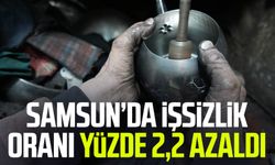 Samsun’da işsizlik oranı yüzde 2,2 azaldı