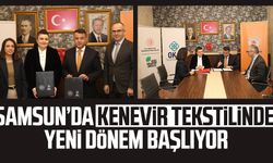 Samsun’da kenevir tekstilinde yeni dönem başlıyor
