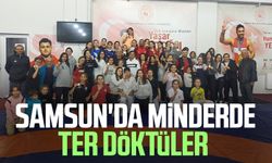Samsun’da kızlar serbest stil güreş heyecanı