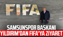 Samsunspor Başkanı Yüksel Yıldırım'dan FIFA'ya ziyaret