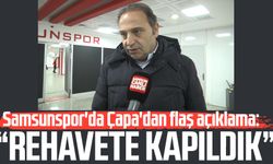 Samsunspor'da Fuat Çapa'dan açıklama: "Rehavete kapıldık"