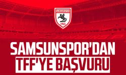 Samsunspor'dan TFF'ye başvuru