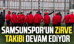 Samsunspor'un zirve takibi devam ediyor: 3 puan hesabı
