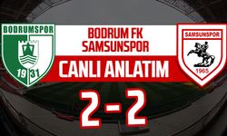 Bodrum FK- Samsunspor maçının canlı anlatımı