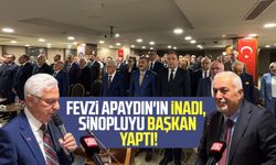 Fevzi Apaydın'ın inadı, Sinoplu Cemal Gürsel Öz'ü başkan yaptı!