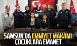 Samsun'da Emniyet makamı 23 Nisan’da çocuklara emanet