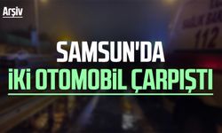 Samsun Salıpazarı'nda iki otomobil çarpıştı: 7 yaralı