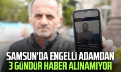 Samsun'da Muhammet Ali Gönültaş'tan 3 gündür haber alınamıyor