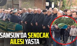 Samsun'da Şenocak ailesi yasta: Ali Şenocak son yolculuğuna uğurlandı