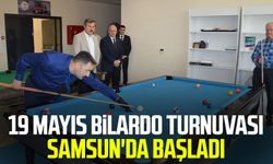 19 Mayıs Bilardo Turnuvası Samsun'da başladı