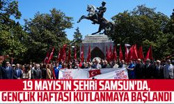 19 Mayıs’ın şehri Samsun'da, Gençlik Haftası kutlanmaya başlandı