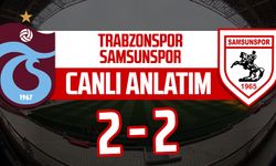 Trabzonspor-Samsunspor maçı canlı anlatım
