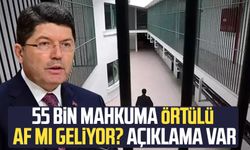 55 bin mahkuma örtülü af mı geliyor? Açıklama var