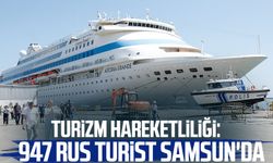 Turizm hareketliliği: 947 Rus turist Samsun'da