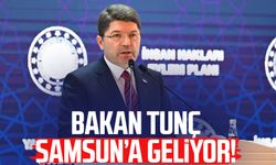 Adalet Bakanı Yılmaz Tunç Samsun'a geliyor!