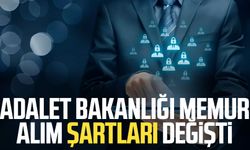 Adalet Bakanlığı memur alım şartları değişti