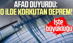 Bingöl'de 4,3 büyüklüğünde deprem!