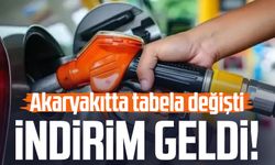İndirim geldi! Akaryakıtta tabela değişti