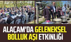 Alaçam'da geleneksel bolluk aşı etkinliği