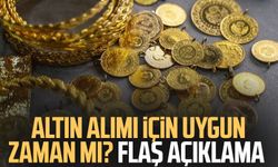 Altın alımı için uygun zaman mı? Flaş açıklama