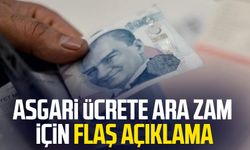 Asgari ücrete ara zam için flaş açıklama: "Sürpriz olur"