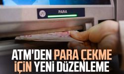 ATM'den para çekme için yeni düzenleme