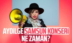Aydilge Samsun konseri ne zaman?