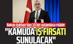 Bakan Vedat Işıkhan: "10 bin engelli bireye kamuda iş fırsatı sunulacak"