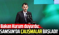 Bakan Murat Kurum duyurdu: Samsun'da çalışmalar başladı!