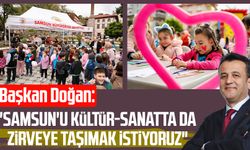 Başkan Halit Doğan: "Samsun'u kültür-sanatta da zirveye taşımak istiyoruz"