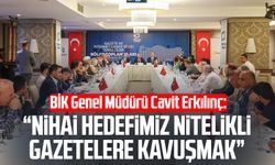 BİK Genel Müdürü Cavit Erkılınç: "Nihai hedefimiz nitelikli gazetelere kavuşmak"