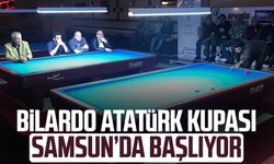 Bilardo Atatürk Kupası Samsun’da başlıyor
