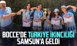 Bocce'de Türkiye ikinciliği Samsun’a geldi